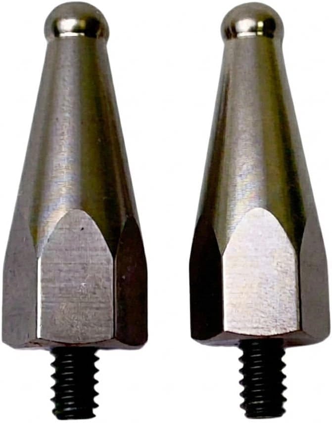 Dogtra Full Titanium Contact Points 1" Set of 2 – Male – Compatible with X-Series (280X, 1900X, ARC-X), 200iQ, GPS Fence, PATHFINDER2, Smart NoBark – Hypoallergenic, Lightweight, for Sensitive Skin - Image 1